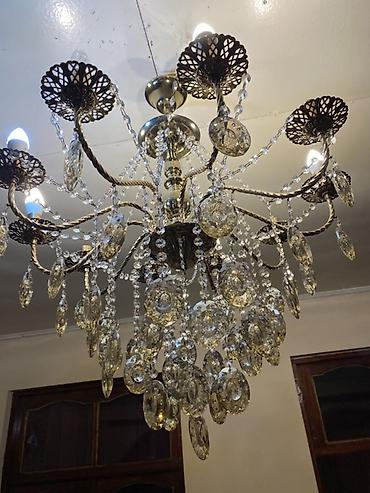 lustr: Çılçıraq, 10 və daha çox lampa, Metal — 10