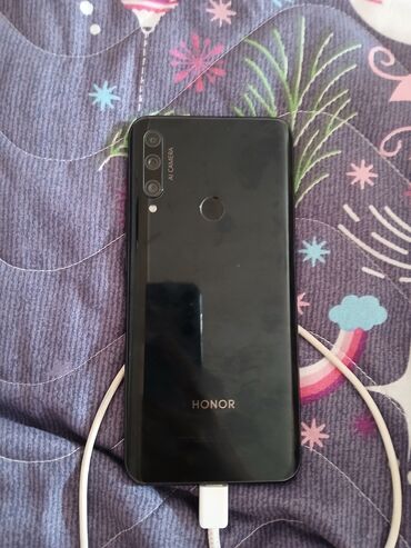 işlənmiş hard disk: Honor 9X, 128 GB, rəng - Qara, Barmaq izi