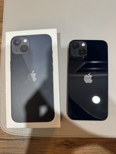 Apple iPhone: IPhone 13, Б/у, 128 ГБ, Midnight, Кабель, Коробка, 88 % — 11