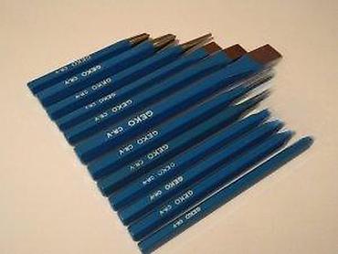 Setovi ručnog alata: Set udarnih šiljaka i dlijeta GEKO – 12 delova - Univerzalni set za — 5