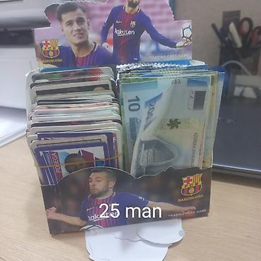 İdman və hobbi: Məhsul: Futbol kolleksiya kartları dəsti Təsvir: - Müxtəlif — 4