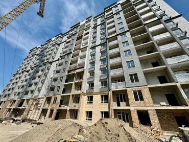 адна ком квартира: 2 комнаты, 67 м², Элитка, 8 этаж, ПСО (под самоотделку)