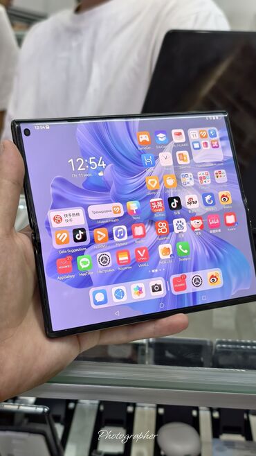 телефоны в ош: Huawei Mate XS 2, Колдонулган, 256 ГБ, түсү - Кара, 2 SIM