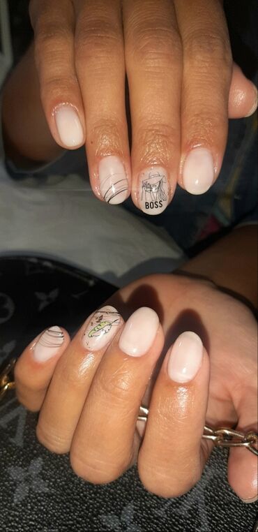 Маникюр, педикюр: Укрепление ногтей, Наращивание ногтей, Дизайн, Маникюр, Одноразовые расходные материалы — 7