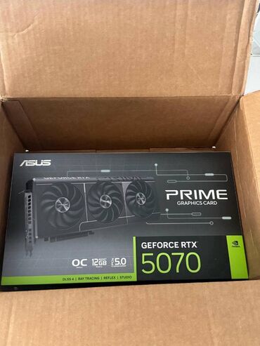 Оперативная память (RAM): Видеокарта Asus GeForce RTX 5070, 12 ГБ, Новый