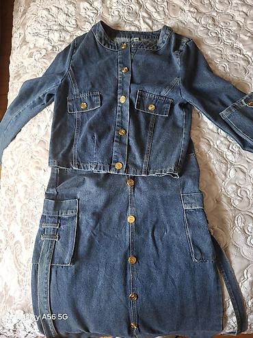 Костюмы: Jeans yupka pencek dest.1defe geyinilub.50manata alinub satilir — 3
