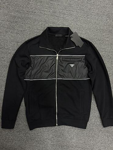 adi: Мужской спортивный костюм, L, XL, 2XL, Prada, Новый, цвет - Черный, Самовывоз — 2