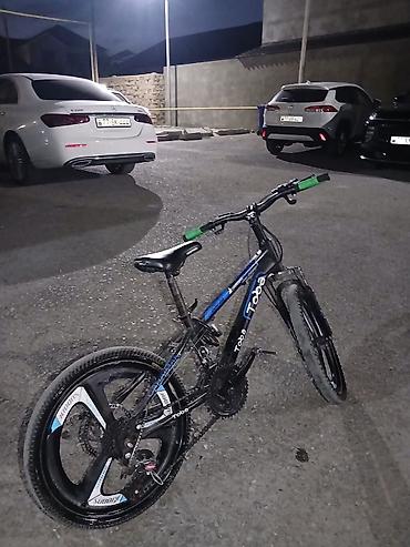Dağ velosipedləri: 125 AZN 105 vererik Marka:toba pedalın biri çıxıb birdə topu — 5