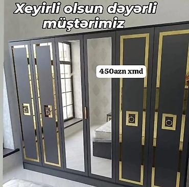 sisme yataq: Düz dolab, Yataq otağı üçün, Paltar üçün, 6 qapı — 1