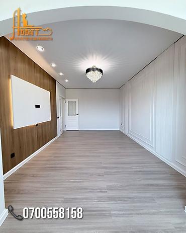 Продажа квартир: 1 комната, 45 м², Пишпек Элитка, 9 этаж, Дизайнерский ремонт — 2