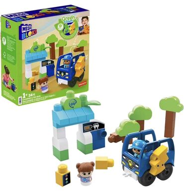 uşaq inkişafı metodikası: Mega Bloks Green Town seriyasından bu oyun dəsti uşaqların əyləncəli