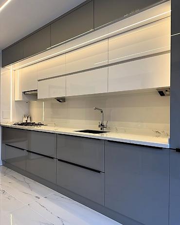 silver kitchen: Кухонный набор на заказ, ЛДСП, 14–30 дней, Бесплатная доставка, Гарантия — 5