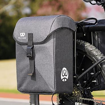 Велоаксессуары: Велосумка на багажник WEST BIKING 35L Large Capacity Bike Pannier – — 9