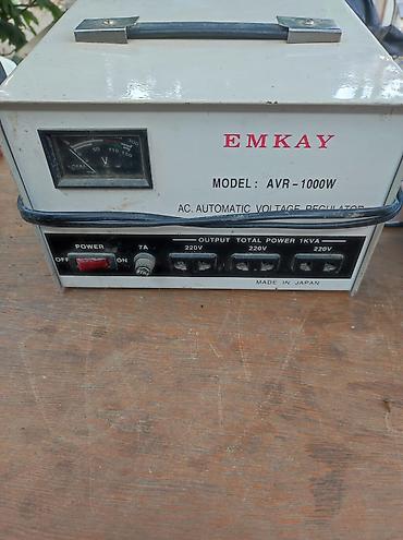 İşlənmiş, Ev üçün, 1 faza, Gərginliy stabilizatoru, 220 V, Kredit yoxdur