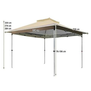 madam coco akcija: Paviljon sa mehanizmom za sklapanje 3,5 x 3,5 m - 20.490 din — 2