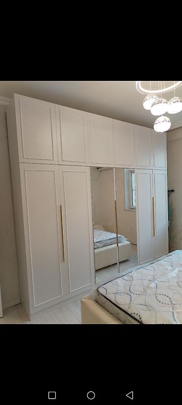 qutu sifarişi: Yataq otağı üçün sifarişlə mebel hazırlanması - Dəstlər: qarderob — 7