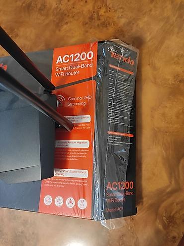 yeni modem: AC1200, Smart DualBand Wifi Router. AC6 Bir ay işlənilib. Heç bir — 2
