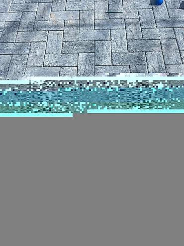 Тротуарная плитка: Тротуарная плитка из камня, выполненная в различных оттенках серого и — 10