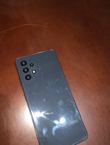 телефон до 4000: Samsung Galaxy A32, Б/у, 128 ГБ, цвет - Черный