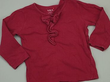 koszulka adidas czerwona: Bluzka, 5.10.15, 9-12 m, stan - Dobry