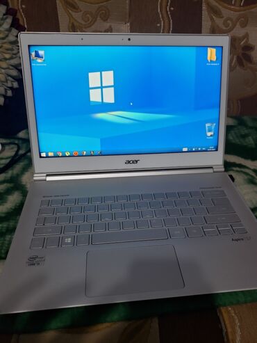 ультрабук acer aspire v5: Ультрабук, Acer, 4 ГБ ОЗУ, Intel Core i5, 12 ", Б/у, Для несложных задач, память SSD