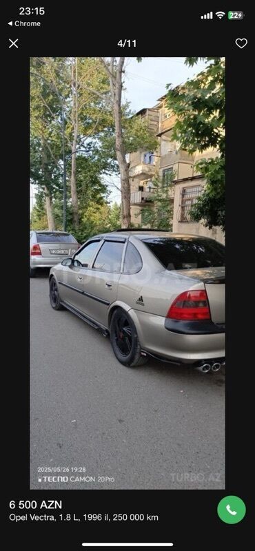 Opel: Opel Vectra: 1.8 l | 1996 il Sedan — 4