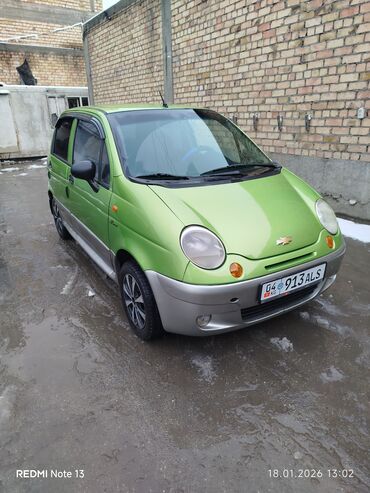 Daewoo: Daewoo Matiz: 2005 г., 1 л, Механика, Бензин, Седан — 1
