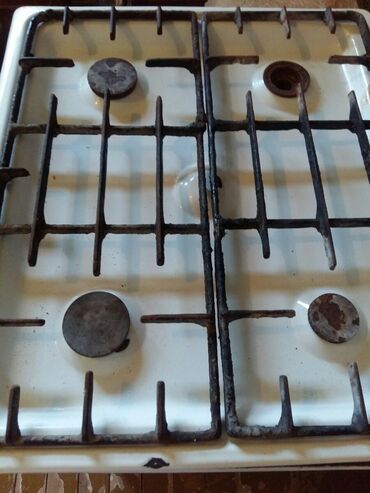 Plitələr və bişirmə panelləri: Plitə Qazlı, Ayrıca dayanan, 4 gözlü — 3