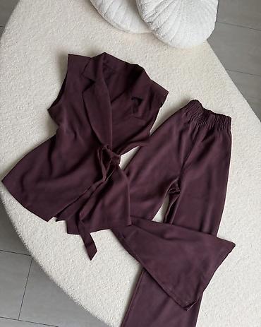 zeleni prsluci: 05. -Novo💫 komplet( prsluk sa naramenicama i pantalone) • S M L — 2