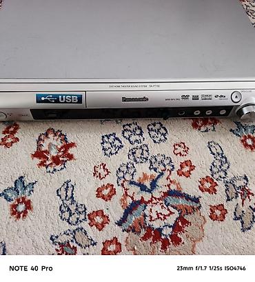 dvd bluray: Panasonic SA-PT150 – DVD Home Theater Sound System Xüsusiyyətlər: - — 1