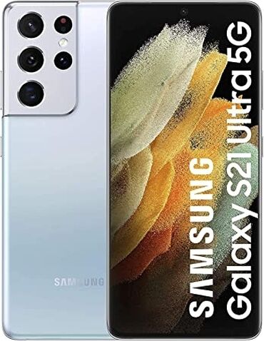 samsung s21 satılır: Samsung Galaxy S21 Ultra | 256 GB | rəng - Gümüşü