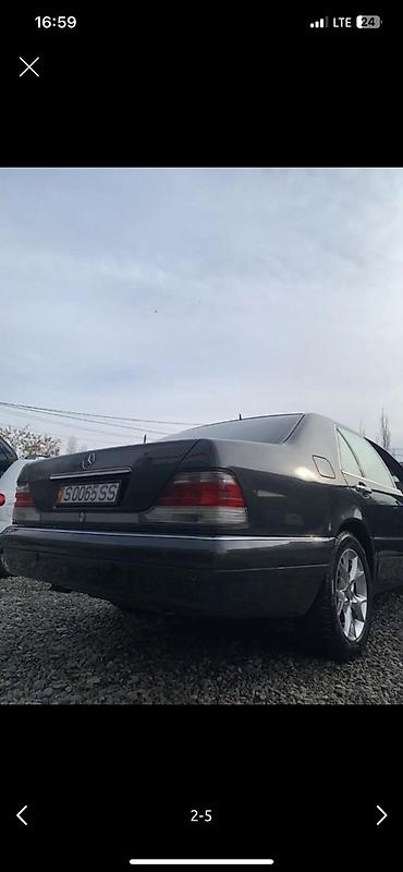 ml 163: Mercedes-Benz S-Class: 1997 г., 5 л, Автомат, Бензин, Седан — 2