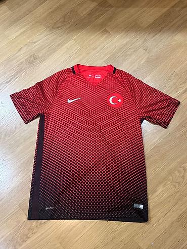 Futbolka, Nike, M, rəng - Qırmızı