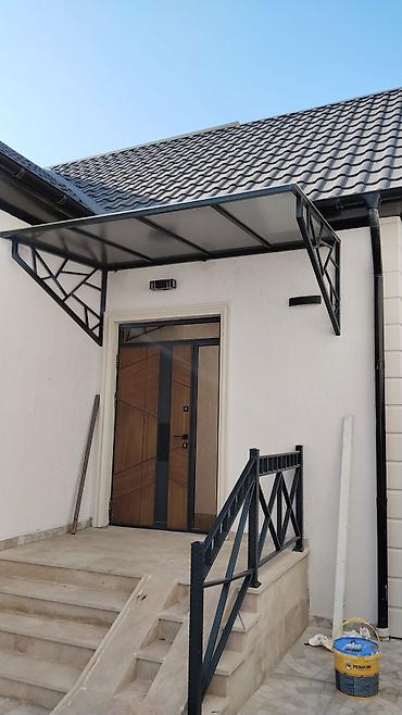 ev tipi çadır: Metal konstruksiya ilə dayanacaq/veranda üstü – layihələndirmə və — 5