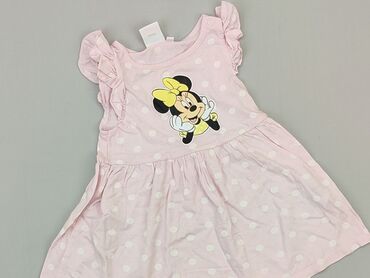 biała letnia sukienka midi: Dress, Disney, 1.5-2 years, 86-92 cm, condition - Very good