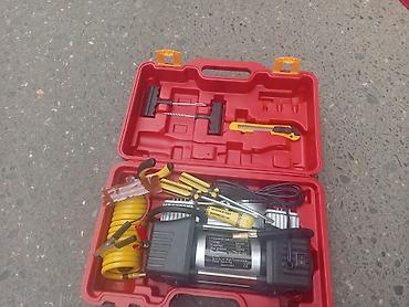 hava kompressoru: 2 silindrli 12V hava kompressoru – avtomobil və ofroud üçün portativ — 3