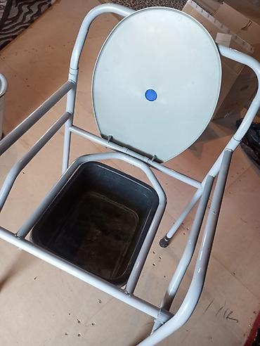 Portativ komod kreslosu (tualet stulu) - Metall çərçivəli, möhkəm lalafo.az -da — 2 Portativ komod kreslosu (tualet stulu) - Metall çərçivəli, möhkəm — 2
