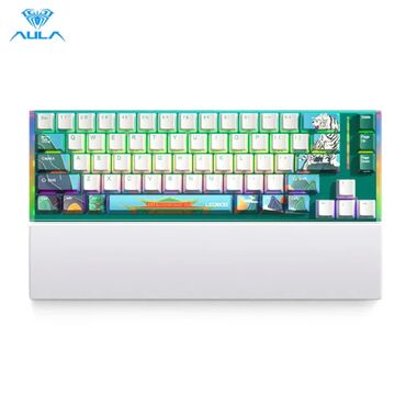 Другие аксессуары для компьютеров и ноутбуков: Механическая игровая клавиатура AULA LEOBOG K67 с возможностью горячей