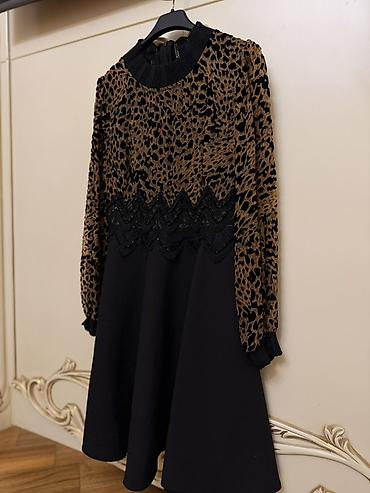 leopard: Leopar naxışlı qadın donu - Üst hissə: qara-qəhvəyi leopar printli — 2
