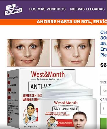 Уход за телом: США Крем от глубоких морщин Увлажняющий крем против старения для лица — 10