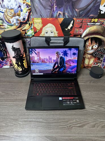 компьютерный экран: Ноутбук, MSI, 16 ГБ ОЗУ, Intel Core i5, 15.6 ", Б/у, Для несложных задач, память SSD