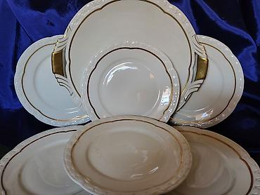 Kuhinjski setovi: Servis za torte,kolace 1929 do 1972g. Edelstein Bavaria. Servis za — 4