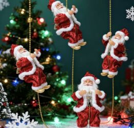 санта клаус форма для детей: Музыкальный Дед Мороз на веревке новогоднее украшение для интерьера