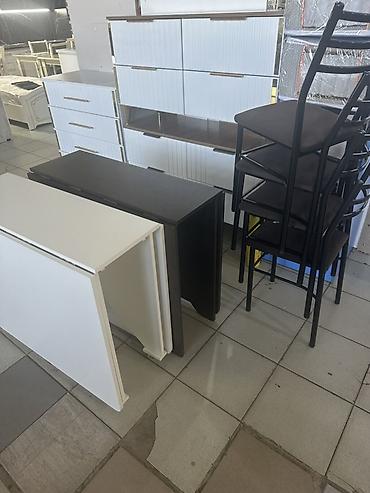 Столы-трансформеры: Стол трансформер Для зала, Раскладной стол, Длина, см: 3*110 см, цвет - Белый — 7