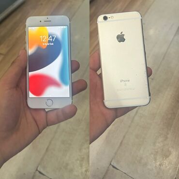 Haima: IPhone 6s, Серебристый, Отпечаток пальца