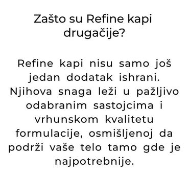Suplementi: Refine kapi – prirodni dodatak ishrani na bazi ginka bilobe - Podrška — 20