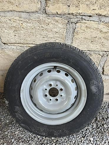 kia rio qapi: 175/70 R13 ölçüdə təkər disk ilə birlikdə. Şin üzərində “KAMA-205” — 1