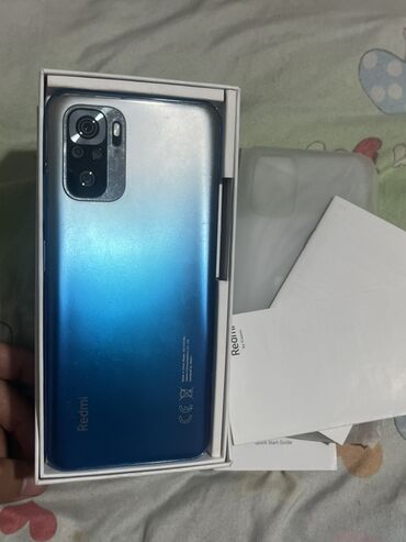 компьютеры ош: Redmi, Redmi Note 10S, түсү - Көк