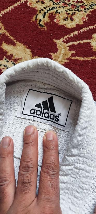 адидас баку: Adidas ağ rəngli cüdo kimono dəsti - Brend: Adidas - Komplekt: üst — 7