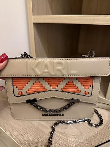 Çantalar: Original Karl Lagerfeld çanta Avropadan alınıb. Çox az istifadə — 4